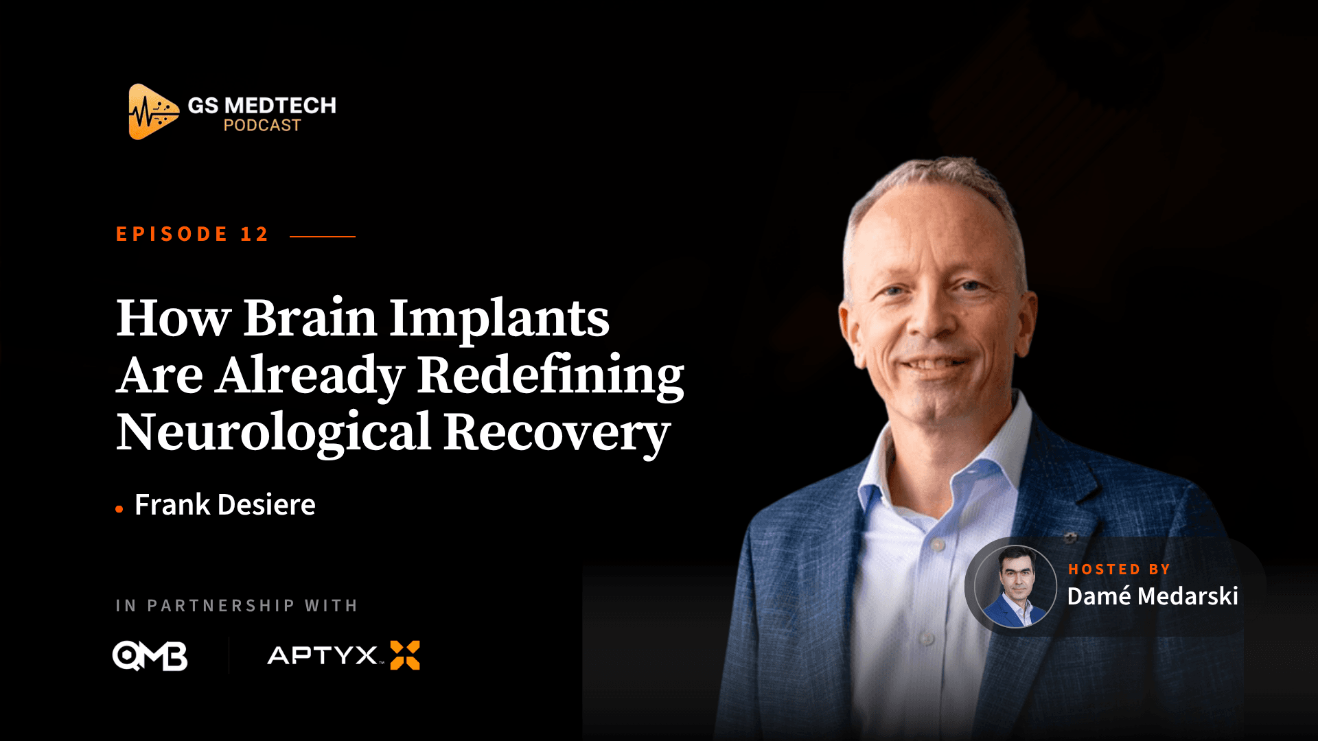 How Brain Implants Are Already Redefining Neurological Recovery | Frank Desiere, CorTec