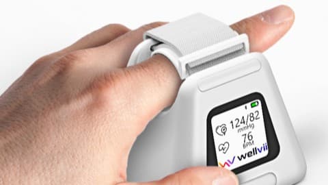 Wellvii BP Go achieves FDA clearance as a compact, non-invasive blood pressure finger cuff